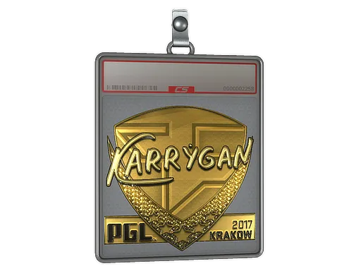 Sticker Slab | karrigan (Gold) | Krakow 2017