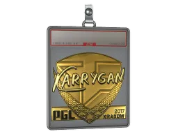 Sticker Slab | karrigan (Gold) | Krakow 2017