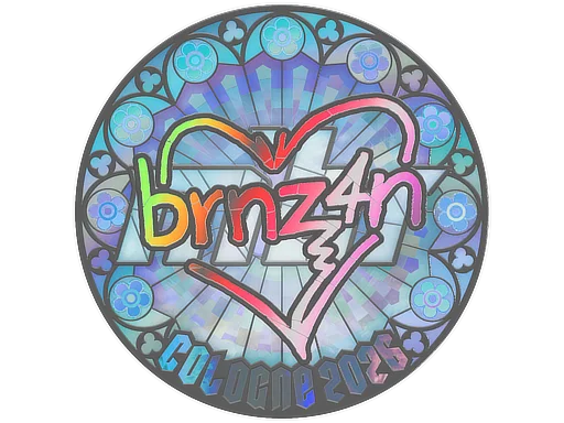 Sticker | brnz4n (Holo) | Cologne 2026