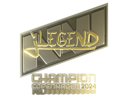 Sticker | jL (Gold, Champion) | Copenhagen 2024