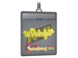 Sticker Slab | w0nderful | Shanghai 2024