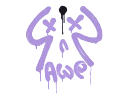 Sealed Graffiti | Recoil AWP (Violent Violet)