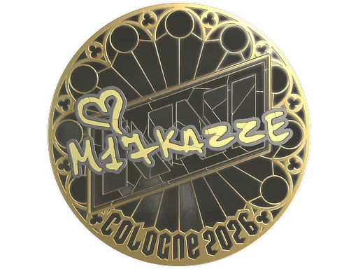 Sticker | makazze (Gold) | Cologne 2026