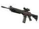SG 553 | Basket Halftone CS2 skin