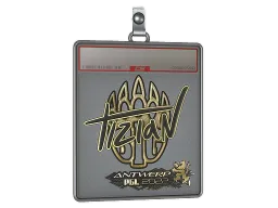 Sticker Slab | tiziaN (Gold) | Antwerp 2022