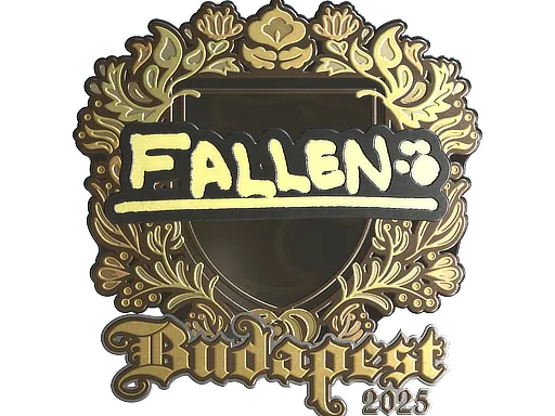 Sticker | FalleN (Gold) | Budapest 2025