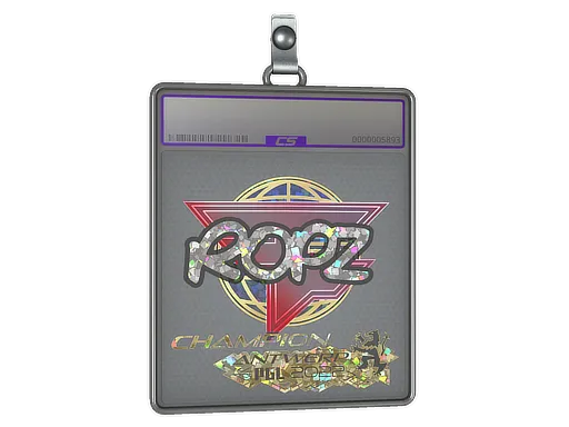 Sticker Slab | ropz (Glitter, Champion) | Antwerp 2022