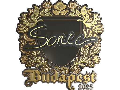 Sticker | Sonic (Gold) | Budapest 2025