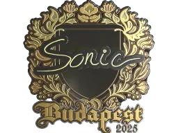 Sticker | Sonic (Gold) | Budapest 2025