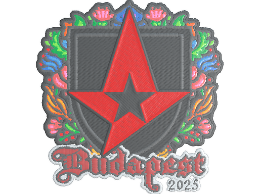 Sticker | Astralis (Embroidered) | Budapest 2025