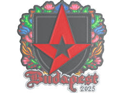 Sticker | Astralis (Embroidered) | Budapest 2025