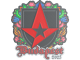 Sticker | Astralis (Embroidered) | Budapest 2025