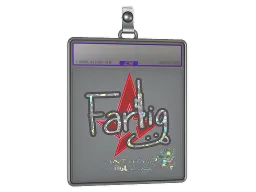 Sticker Slab | Farlig (Glitter) | Antwerp 2022