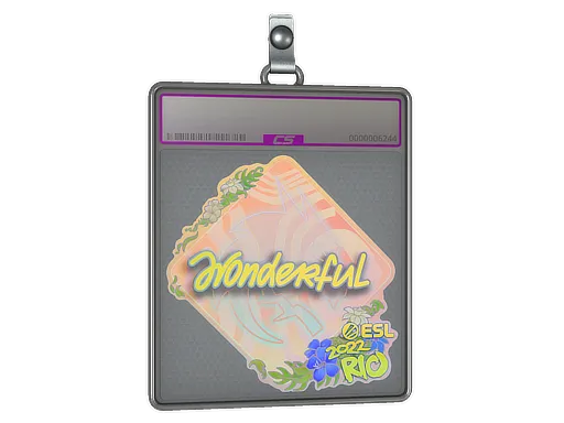 Sticker Slab | w0nderful (Holo) | Rio 2022