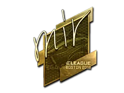 Sticker | mir (Gold) | Boston 2018