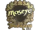 Sticker | Moseyuh (Gold) | Budapest 2025 CS2 skin