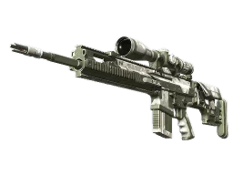 SCAR-20 | Arctic Camo Panels (Well-Worn)