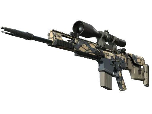 Souvenir SCAR-20 | Stone Mosaico (Factory New)