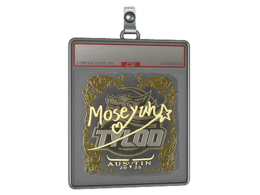 Sticker Slab | Moseyuh (Gold) | Austin 2025
