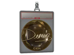 Sticker Slab | dennis (Gold) | Katowice 2019