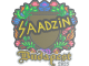 Sticker | saadzin (Embroidered) | Budapest 2025