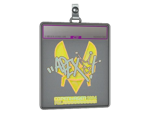 Sticker Slab | apEX (Holo) | Copenhagen 2024