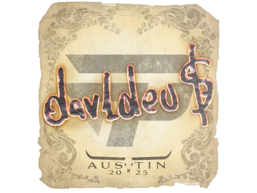 Sticker | dav1deuS | Austin 2025