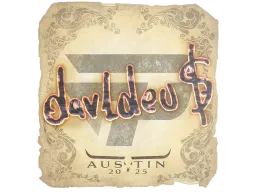 Sticker | dav1deuS | Austin 2025