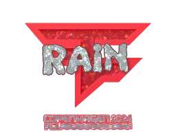 Sticker | rain (Glitter) | Copenhagen 2024