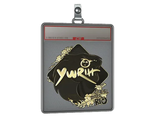 Sticker Slab | yuurih (Gold) | Rio 2022