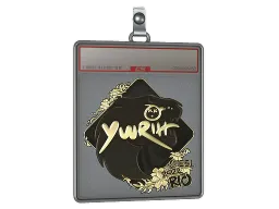 Sticker Slab | yuurih (Gold) | Rio 2022