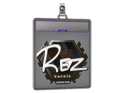 Sticker Slab | REZ (Foil) | London 2018