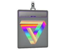 Sticker Slab | Infinite Triangle (Holo)