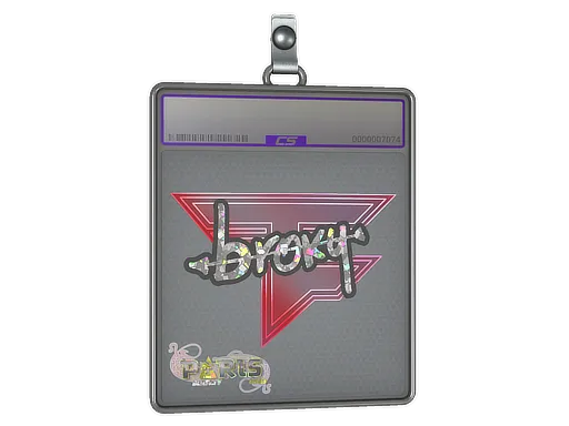 Sticker Slab | broky (Glitter) | Paris 2023