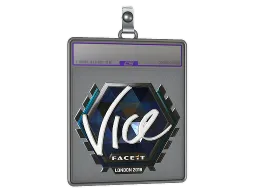 Sticker Slab | vice (Foil) | London 2018
