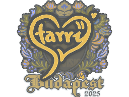 Sticker | Starry | Budapest 2025