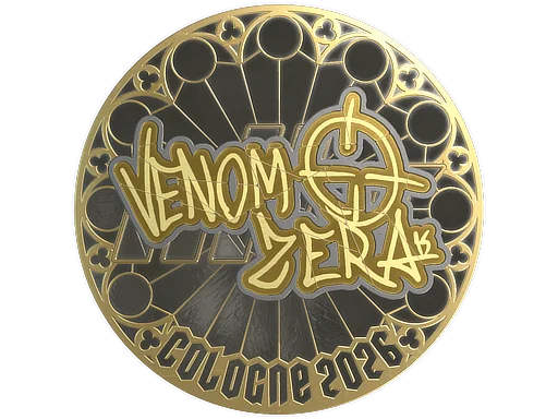 Sticker | venomzera (Gold) | Cologne 2026