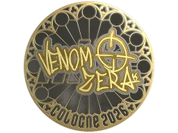 Sticker | venomzera (Gold) | Cologne 2026