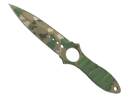 ★ StatTrak™ Skeleton Knife | Forest DDPAT (Well-Worn)