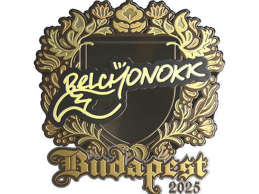 Sticker | BELCHONOKK (Gold) | Budapest 2025