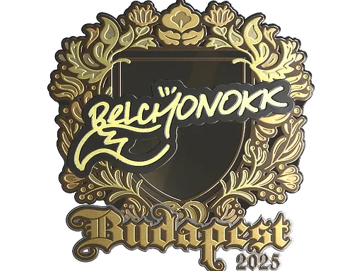 Sticker | BELCHONOKK (Gold) | Budapest 2025