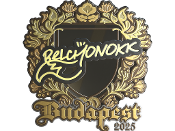 Sticker | BELCHONOKK (Gold) | Budapest 2025