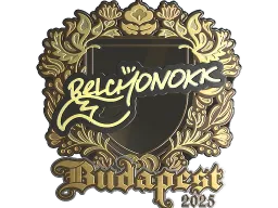 Sticker | BELCHONOKK (Gold) | Budapest 2025