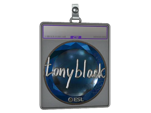 Sticker Slab | tonyblack (Foil) | Katowice 2019