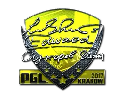 Sticker | Edward (Foil) | Krakow 2017