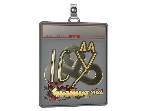 Sticker Slab | ICY (Gold) | Shanghai 2024