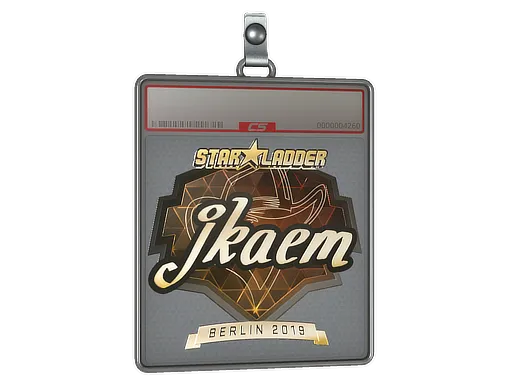 Sticker Slab | jkaem (Gold) | Berlin 2019