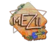 Sticker | mezii | Rio 2022 CS2 skin
