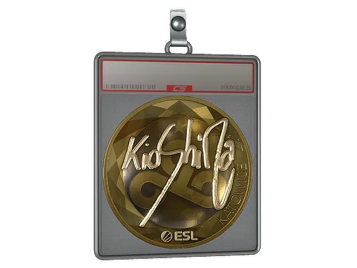 Sticker Slab | kioShiMa (Gold) | Katowice 2019