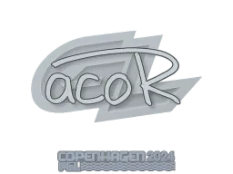 Sticker | acoR | Copenhagen 2024